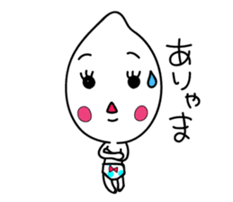 YuruYuru Okome-san sticker #10347304