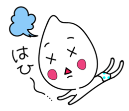 YuruYuru Okome-san sticker #10347317