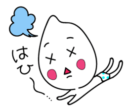 YuruYuru Okome-san sticker #10347317
