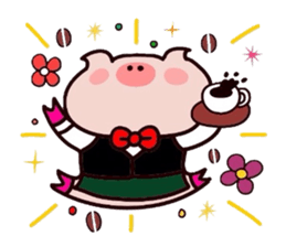 Kissa Butakun sticker #10347332