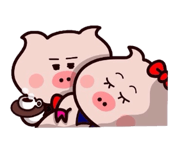 Kissa Butakun sticker #10347339