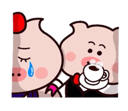 Kissa Butakun sticker #10347340