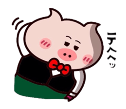 Kissa Butakun sticker #10347349