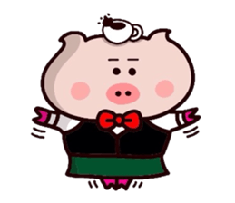 Kissa Butakun sticker #10347351