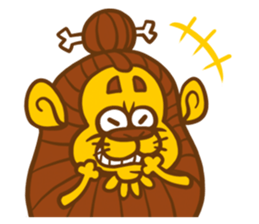 I'm Primitive man sticker #10349485