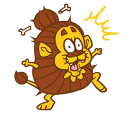 I'm Primitive man sticker #10349487