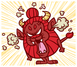 I'm Primitive man sticker #10349491