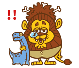 I'm Primitive man sticker #10349494