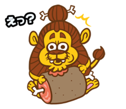 I'm Primitive man sticker #10349499