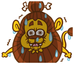 I'm Primitive man sticker #10349506