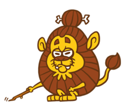 I'm Primitive man sticker #10349512