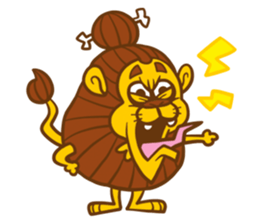 I'm Primitive man sticker #10349518