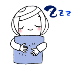 writing brush girl vol.10 sticker #10349906