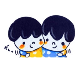 boy boy boy sticker #10350031