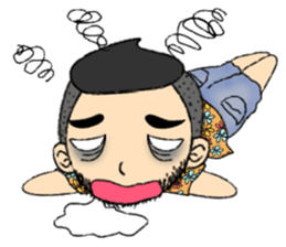 Sky Cool man sticker #10350465