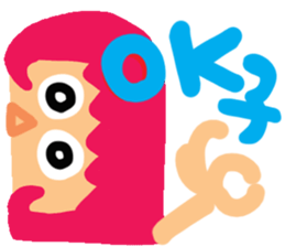 Girl of reaction sticker #10350535