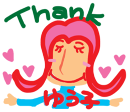 Girl of reaction sticker #10350552