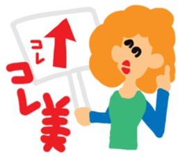 Girl of reaction sticker #10350553