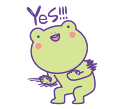 Yunchi's Frog No.2 sticker #10350650