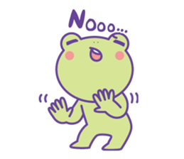 Yunchi's Frog No.2 sticker #10350651