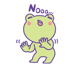 Yunchi's Frog No.2 sticker #10350651