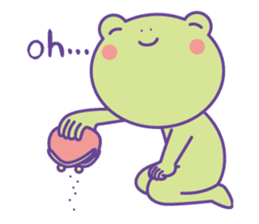 Yunchi's Frog No.2 sticker #10350659