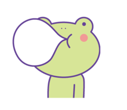 Yunchi's Frog No.2 sticker #10350676