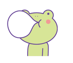 Yunchi's Frog No.2 sticker #10350676