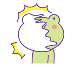 Yunchi's Frog No.2 sticker #10350677
