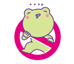 Yunchi's Frog No.2 sticker #10350678