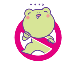 Yunchi's Frog No.2 sticker #10350678