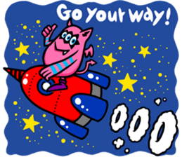 LiSA "Today's Another Great Day!" sticker #10350693