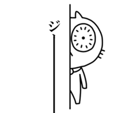 Stronge Eye force Cat sticker #10350797