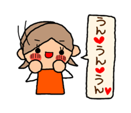 Orange chan.6 sticker #10350880