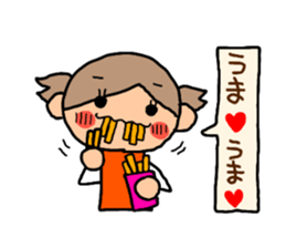 Orange chan.6 sticker #10350891