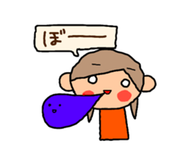 Orange chan.6 sticker #10350895