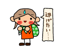 Orange chan.6 sticker #10350904