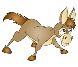 Hustle Donkey sticker #10351160