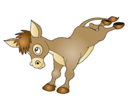 Hustle Donkey sticker #10351161