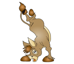 Hustle Donkey sticker #10351171