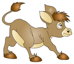 Hustle Donkey sticker #10351172