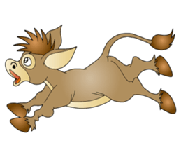 Hustle Donkey sticker #10351173