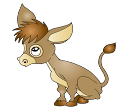 Hustle Donkey sticker #10351175