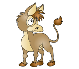 Hustle Donkey sticker #10351176