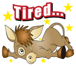 Hustle Donkey sticker #10351186