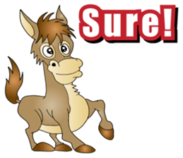 Hustle Donkey sticker #10351188