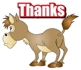 Hustle Donkey sticker #10351189