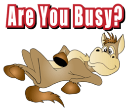 Hustle Donkey sticker #10351193