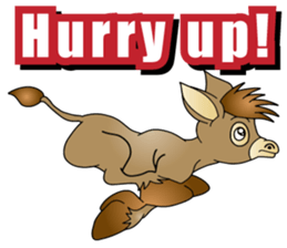 Hustle Donkey sticker #10351194