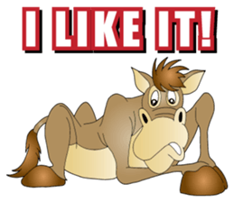 Hustle Donkey sticker #10351196